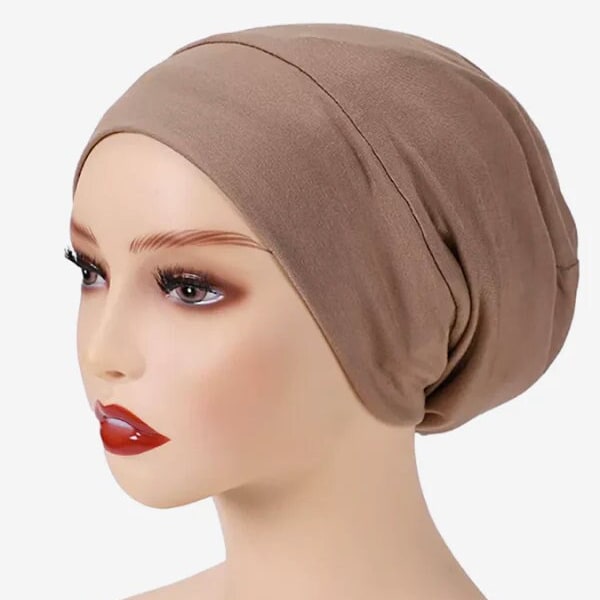 silk hijab caps