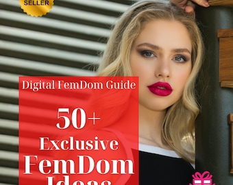50+ FemDom Ideas: Domination, Bondage, Humiliation | Digital Download