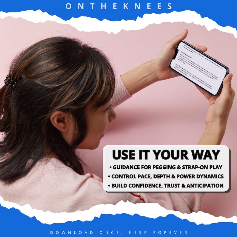 Bundle Pegging - Strap-on Training, positions et guides de jeux de rôle (téléchargement instantané) image 4