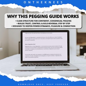 Bundle Pegging - Strap-on Training, positions et guides de jeux de rôle (téléchargement instantané) image 5