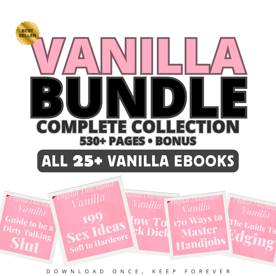 Vanilla Sex Bundle All Titles - Guides & Ideas (instant Download) - Etsy