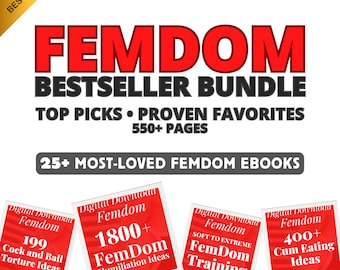 FemDom Bestseller Bundle – 25 Top Female Domination Guides & Ideas (Instant Download)