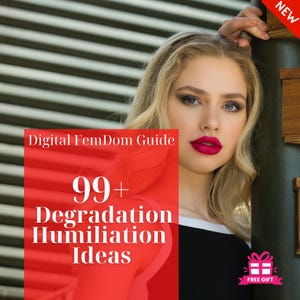 Más de 99 ideas de degradación y humillación - Guía FemDom / Descarga digital