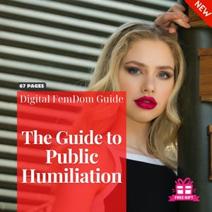 Öffentliche Demütigung - FemDom Guide | Digitaler Download