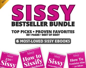 Sissy Bestseller Bundle – 6 Top Training, Tasks & Feminization Guides (Instant Download)