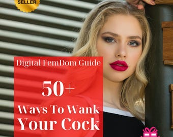 50+ FemDom Jerk Off Instructions - JOI Guide | Digital Download