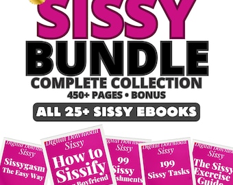 Sissy Bundle : tous les guides d'entraînement et d'humiliation de Sissy (téléchargement instantané)