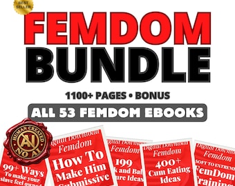 Paquete FemDom: 53 guías e ideas de entrenamiento para la dominación femenina (descarga instantánea)