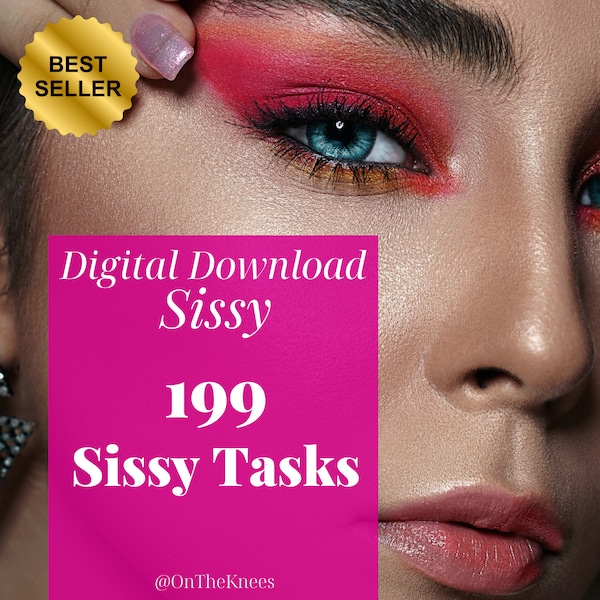 Más de 199 tareas de Sissy, Ideas de Sissy, Ideas de humillación, Guía para Sissies, Entrenamiento de Sissy, Sissygasm, Ideas de dominación femenina, Mujer dominante, Ideas de maricones