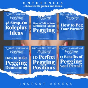 Bundle Pegging - Strap-on Training, positions et guides de jeux de rôle (téléchargement instantané) image 2