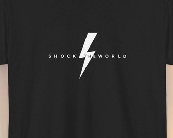 Lightning Bolt Graphic Tee: Inspirational Quote T-Shirt