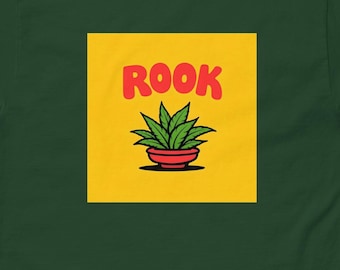 Rook Plant Lover T-Shirt, Retro Green Thumb Graphic Tee