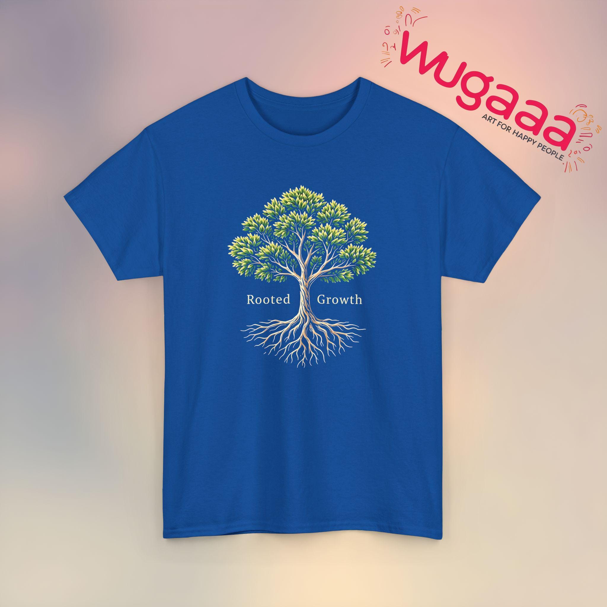 Rooted Growth Tree Graphic T-shirt: Inspirational Botanical Art - Etsy