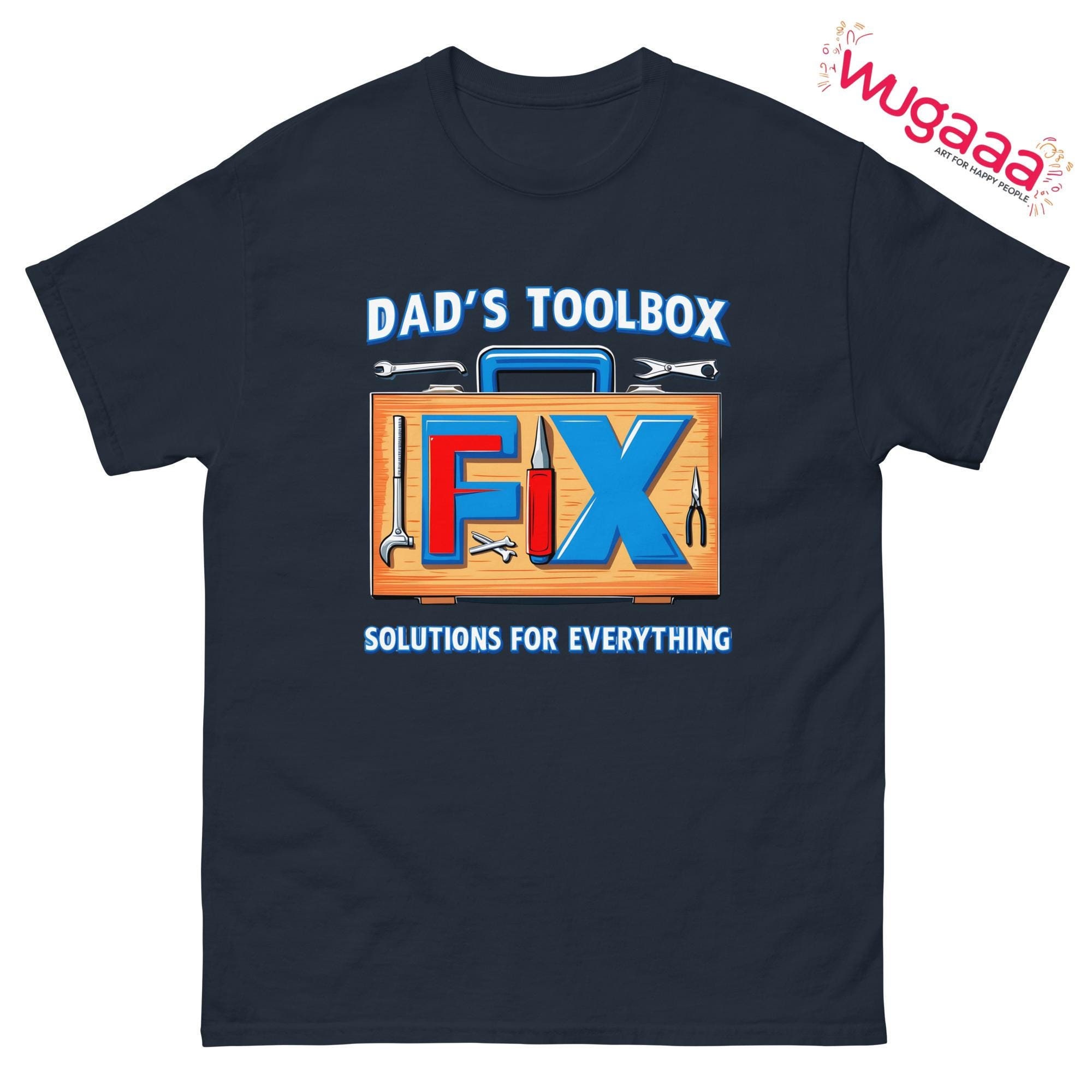 Dad's Toolbox T-shirt: Funny Fix-it Gift for Handy Dads - Etsy