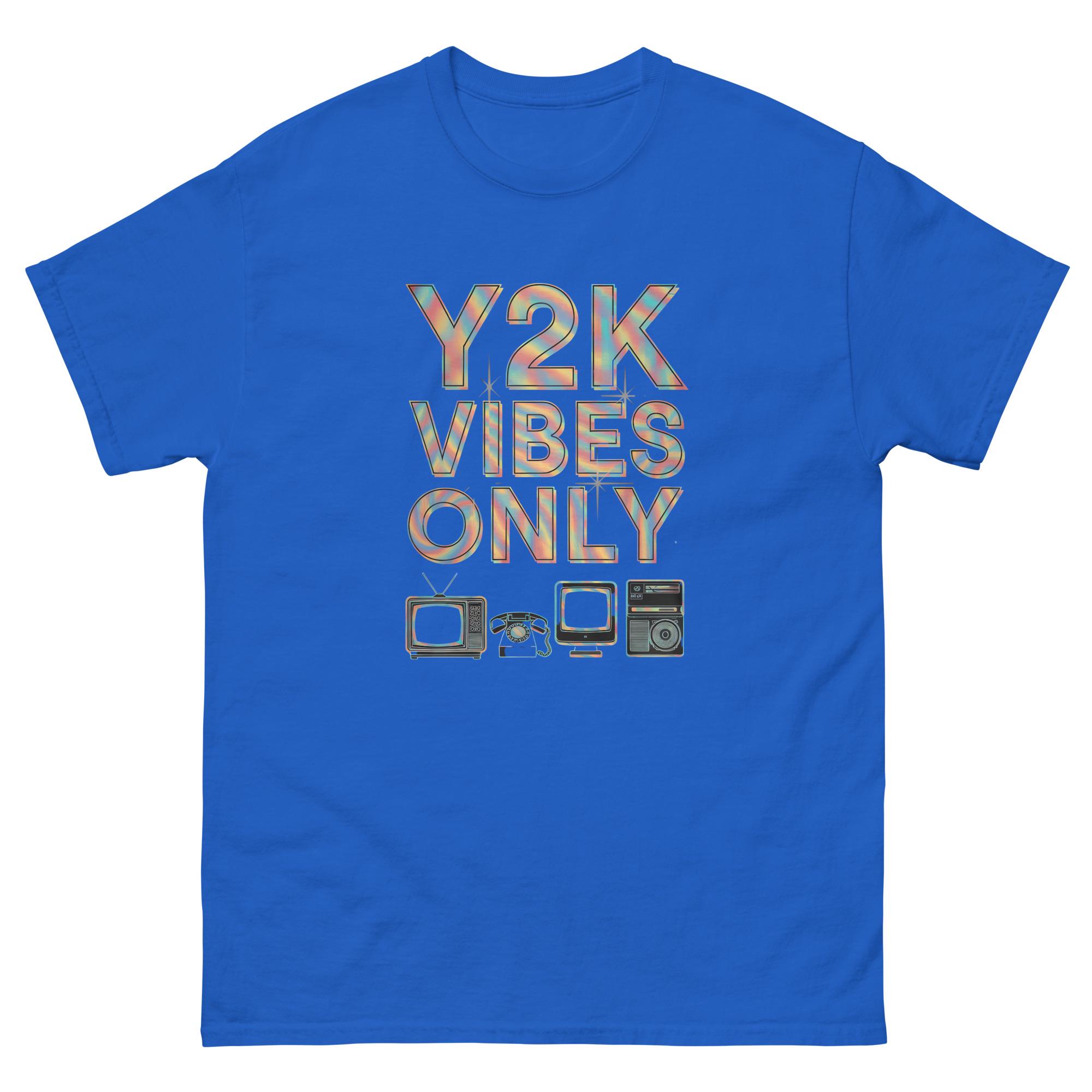 Y2K Vibes T-shirt: Retro Tech Graphic Tee, 90s Nostalgia - Etsy