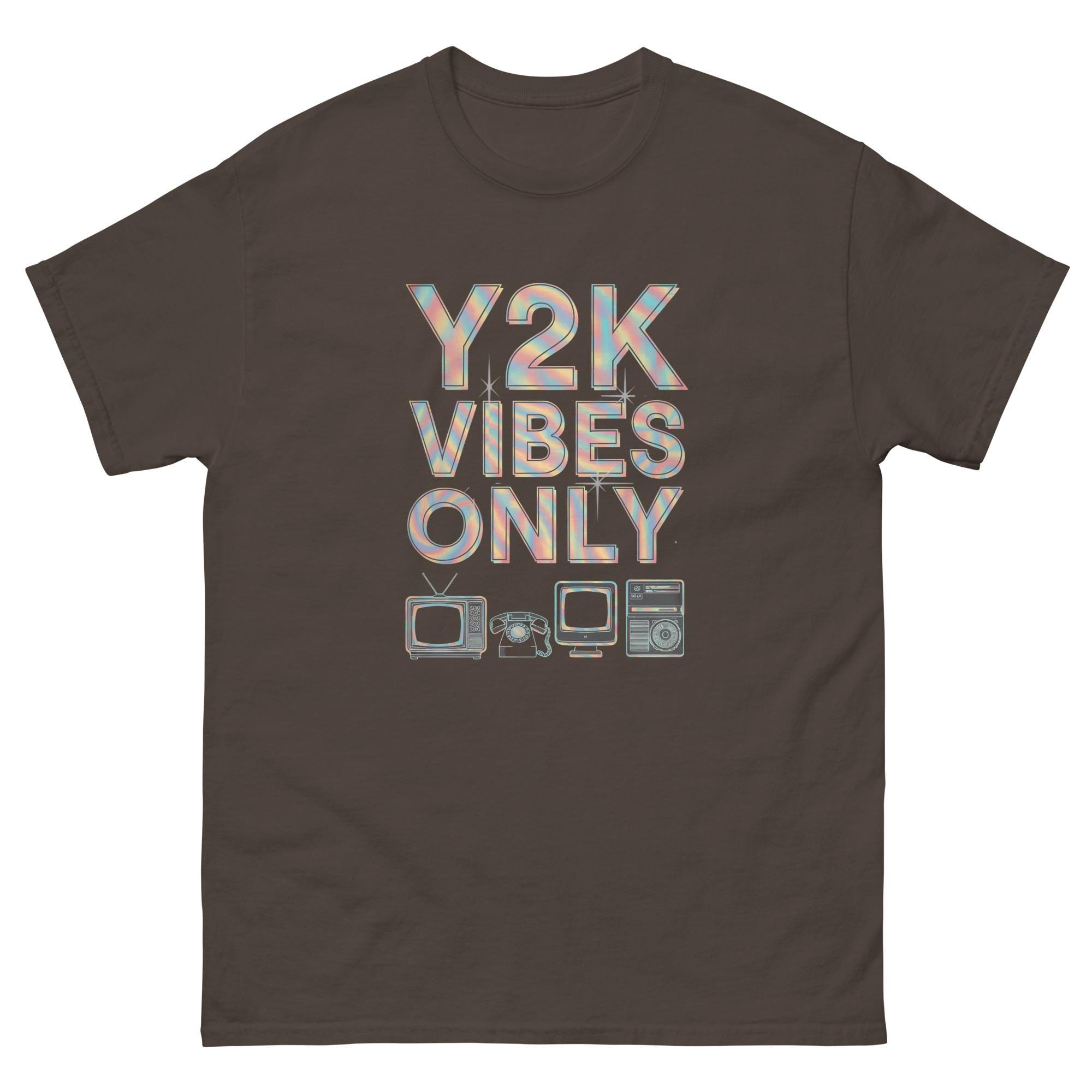 Y2K Vibes T-shirt: Retro Tech Graphic Tee, 90s Nostalgia - Etsy