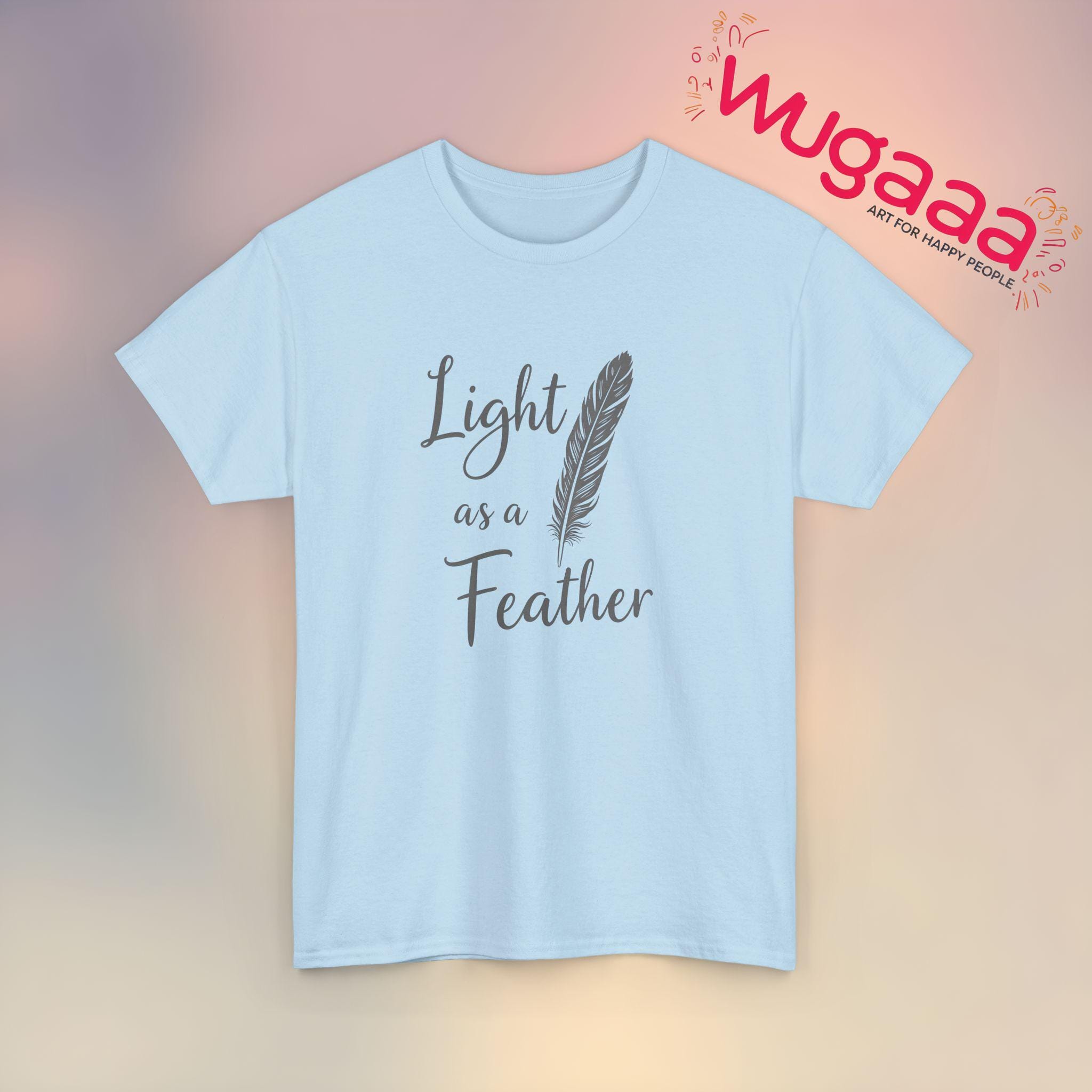 Feather Graphic T-shirt: Inspirational Positive Quote Tee - Etsy