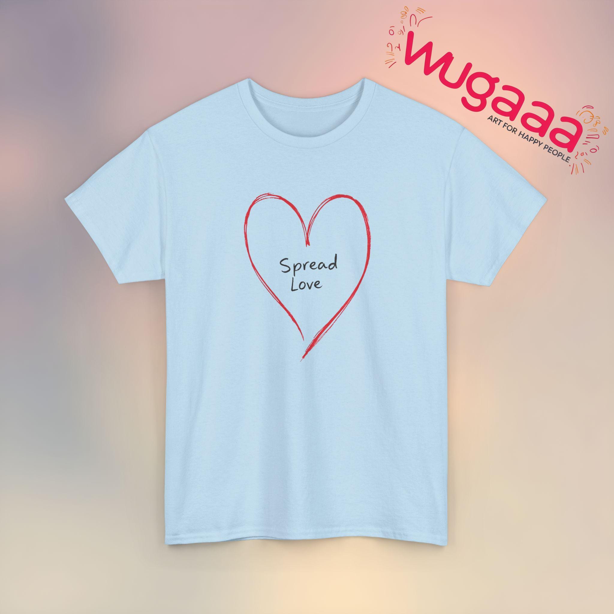 Inspirational Heart T-shirt: Spread Love Graphic Tee - Etsy