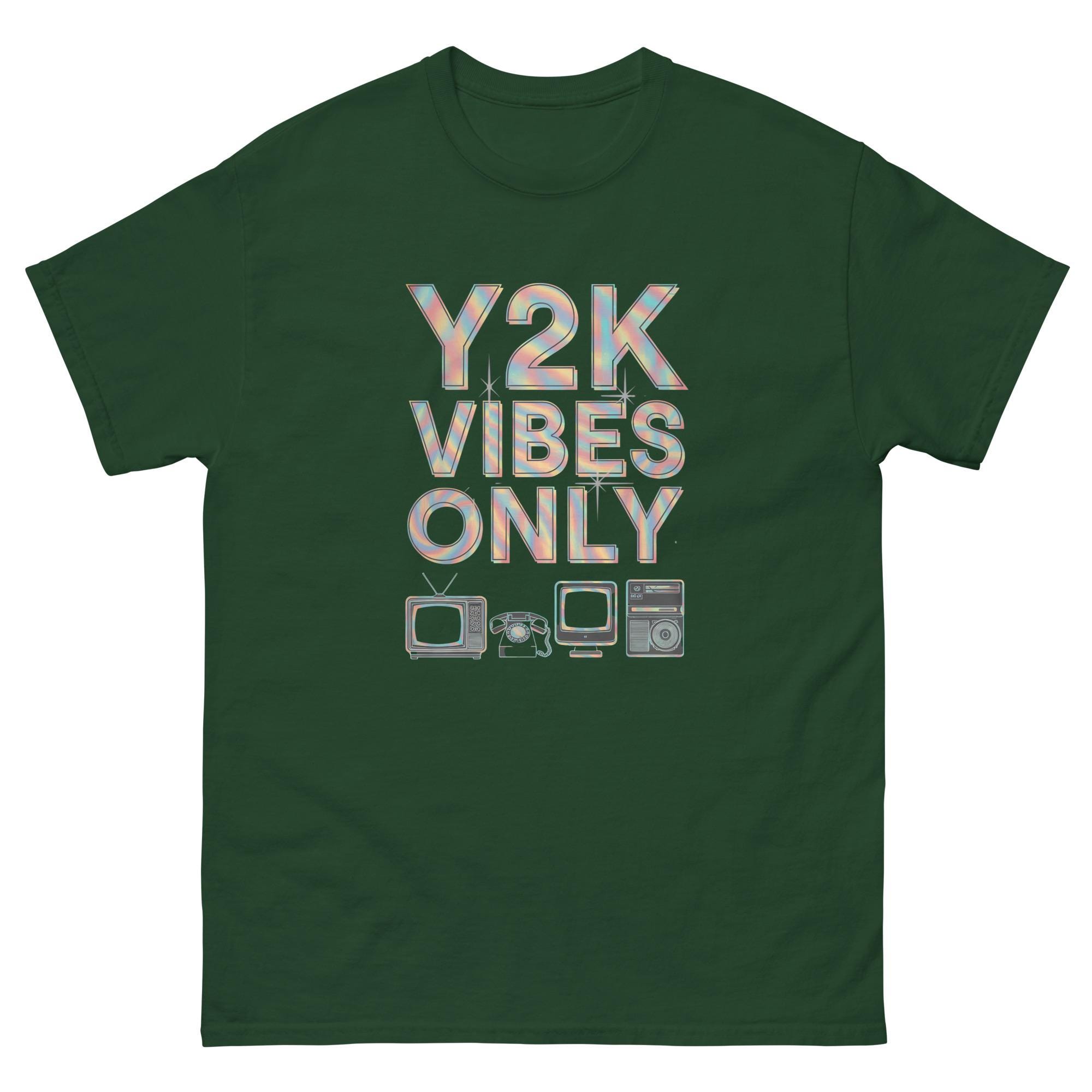 Y2K Vibes T-shirt: Retro Tech Graphic Tee, 90s Nostalgia - Etsy