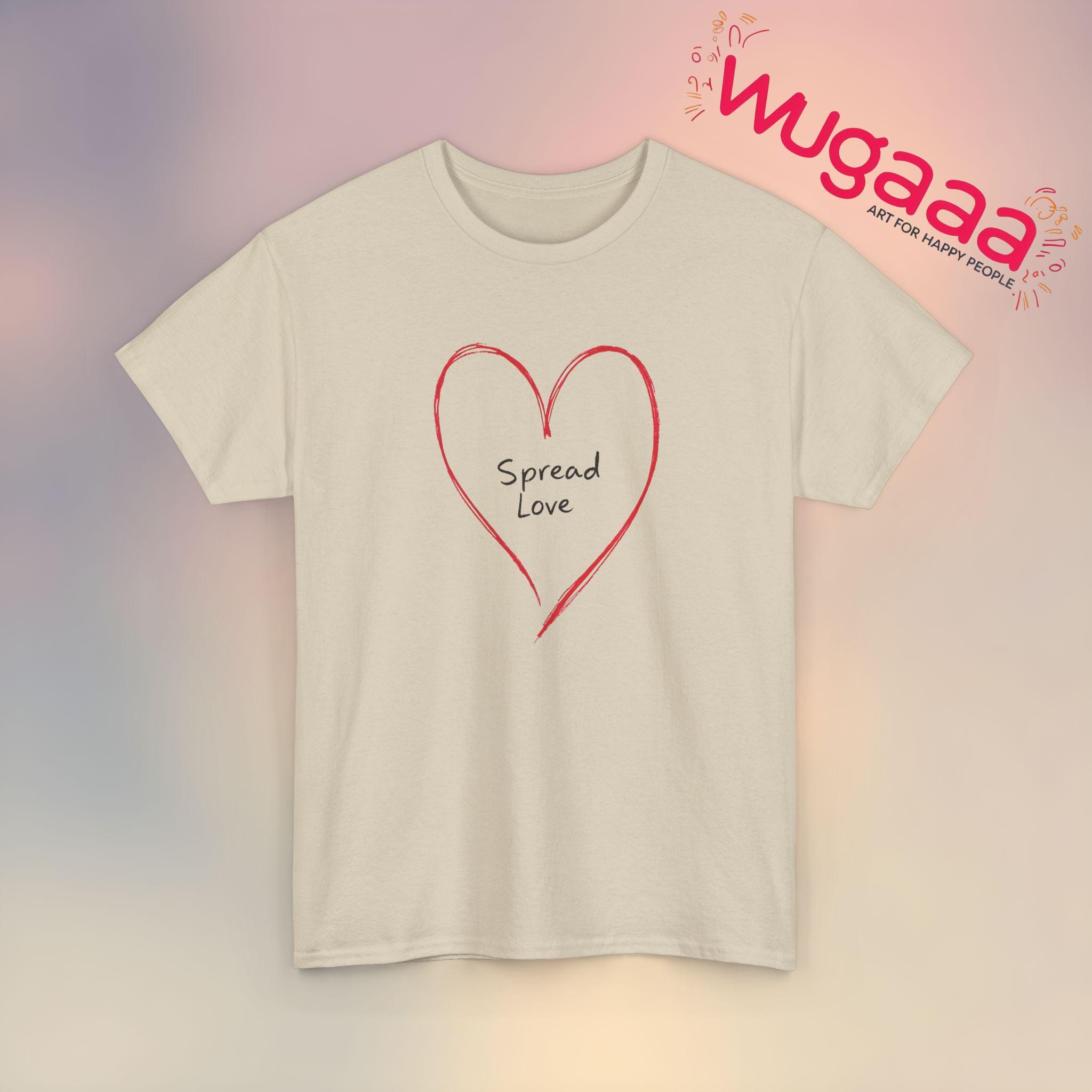 Inspirational Heart T-shirt: Spread Love Graphic Tee - Etsy