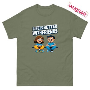Zwaar heren T-shirt