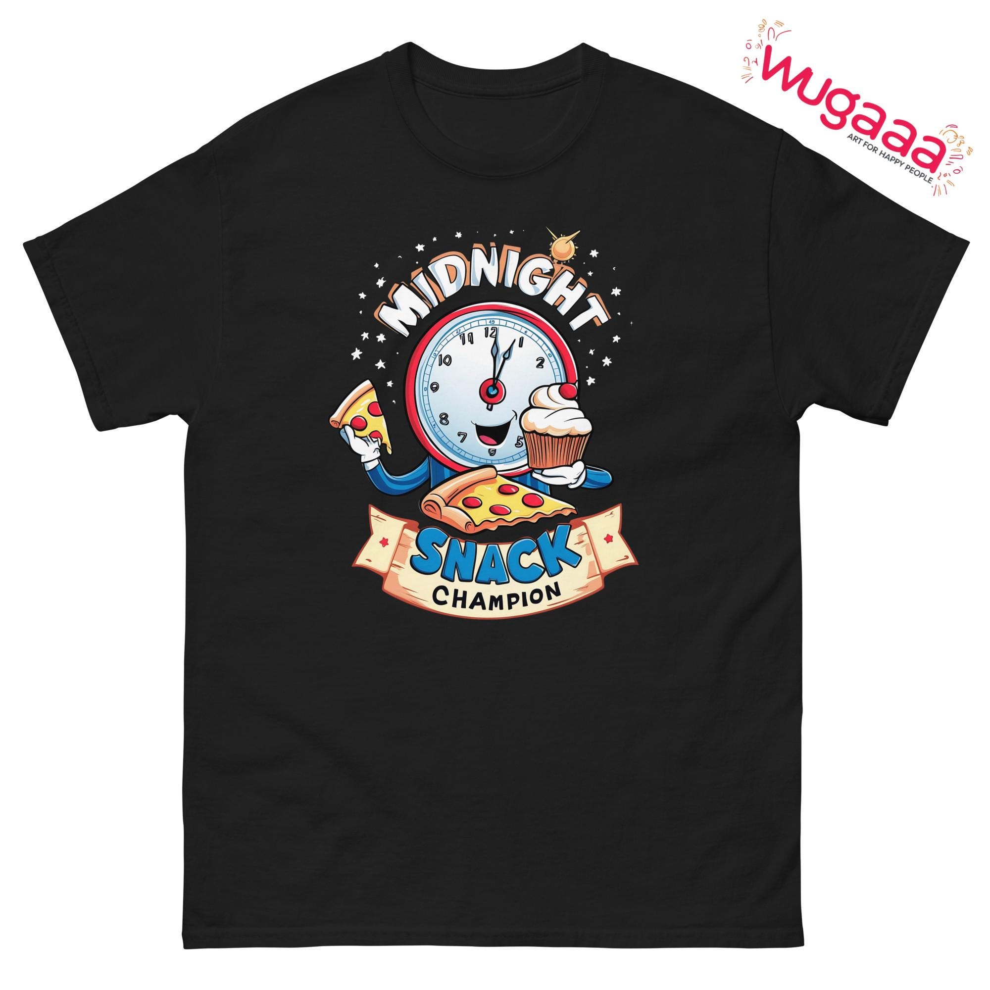 Midnight Snack Champion T-shirt: Funny Foodie Tee - Etsy