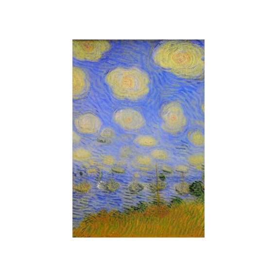 Art Style Composite of Claude Monet and Vincent Van Gogh - Etsy