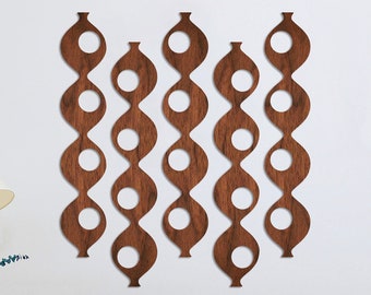 Decoración de pared Arte moderno de mediados de siglo, Arte de mediados de siglo, Decoración MCM, Arte de pared MCM, Escultura MCM, Decoración de pared atómica, Arte de pared de madera retro de los años 70