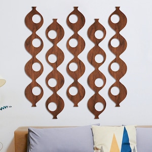 Wall Decor Mid Century Modern Art, Mid-Century Art, MCM Decor, MCM Wall Art, MCM Sculpture, Atomic Wall Decor, Retro 70s Wooden Wall Art