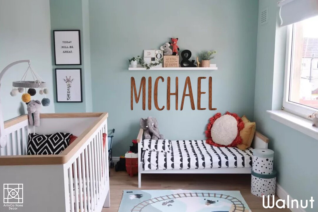 Personalized Wood Name Sign – Custom Nursery Decor, Wooden Letters - Etsy