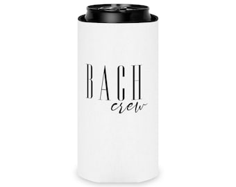 Bach Crew White Can Cooler