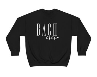 Sudadera Bach Crew, sudadera de cuello redondo para despedida de soltera