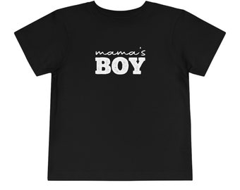 Camiseta para bebé "Niño de mamá", conjunto a juego para mamá e hijo.