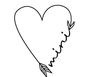 Mini Heart, Mommy and me graphic, mommy and mini, Instant Digital Download, svg, png, pdf y archivos eps incluidos!