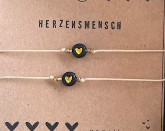 Armband - Herzensmensch - Doppelpack