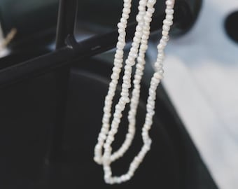 Necklace made from cultured freshwater pearls