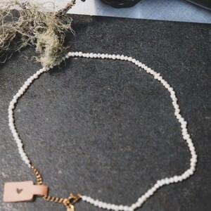 Necklace made from cultured freshwater pearls image 3