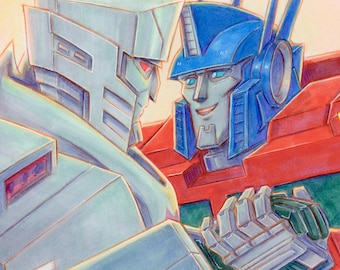 Transformers Earthspark ES Megop Original Artwork