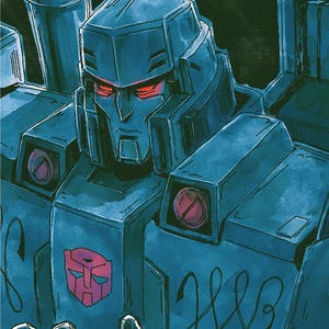 Megatron IDW MTMTE 9x13 Print - Shut Your Mouth