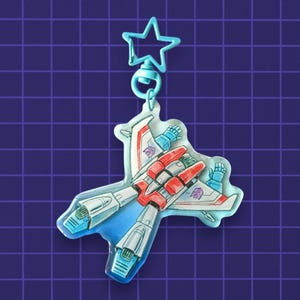 TF Beached Scream Charm-Schlüsselanhänger