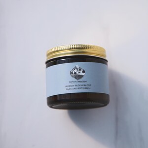 Yarrow Regenerative Tallow Balm, Blue Tansy, Frankincense, Organic Face ...