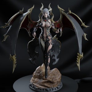 Succubus Queen Circubus Queen Figure 3d Printer model stl files