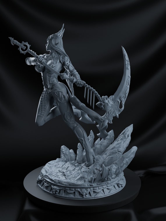 Succubus Queen Stl Etsy Queen Files - Model Figure 3d Circubus Printer