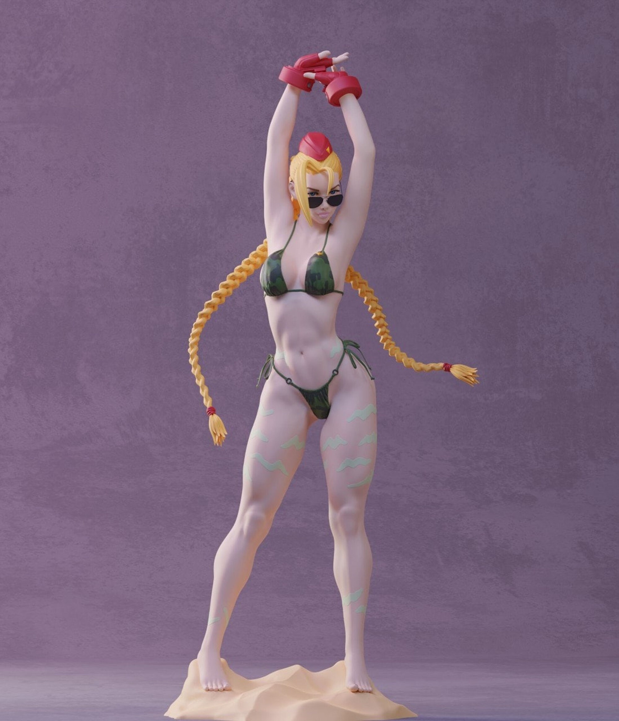 Cammy Bikini Street Fighter nsfw 3d Print Stl Files-3d  Model-figure-statue-instant Download-digital Download-google Drive - Etsy