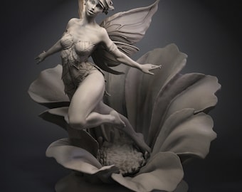Tinker Bell Figur Statue 3d Drucker Stl Dateien