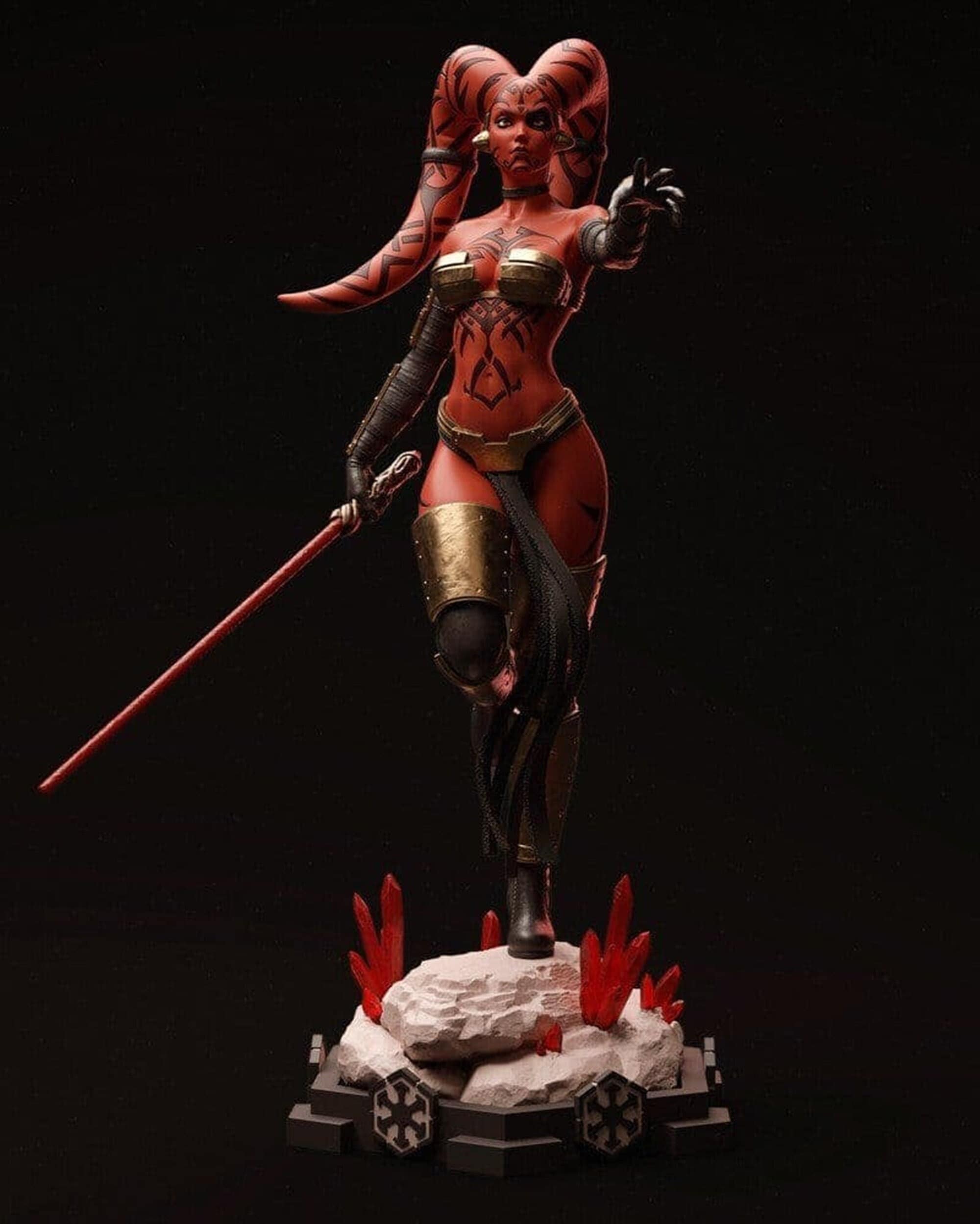 Star Wars Darth Talon 3d Print Stl Files-3d Model-Figure-Statue-Instant Download-Digital Download-Google Drive