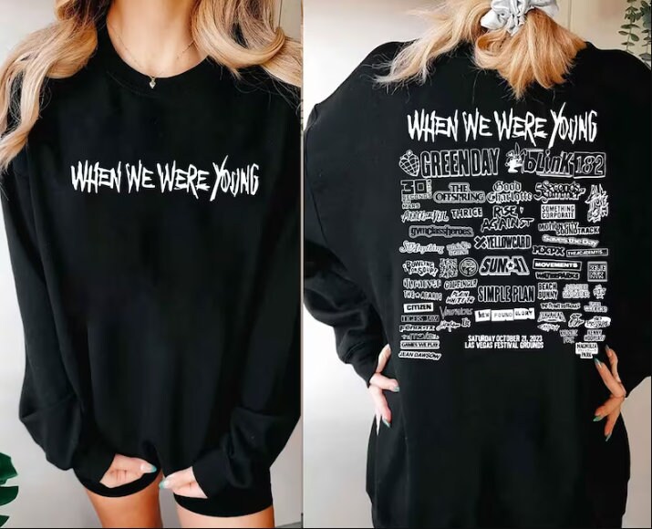 Vintage When We Were Young Festival Shirt, WWWY 2023 Merch