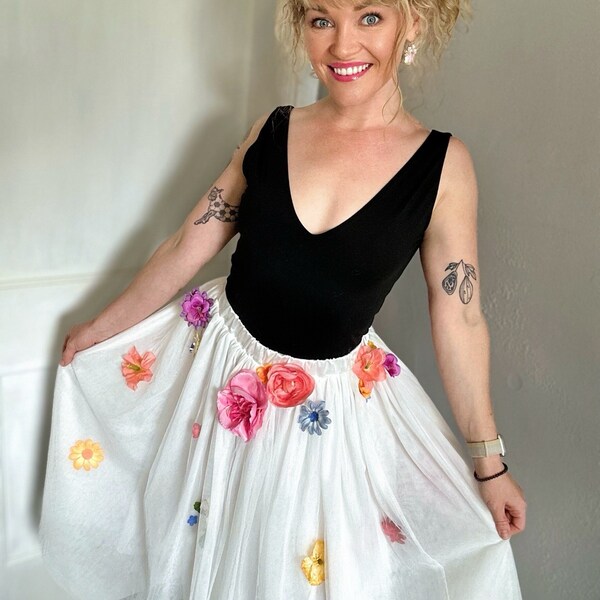 Taylor Swift Flower Skirt ME! music video Lover Era Eras Tour Outfit