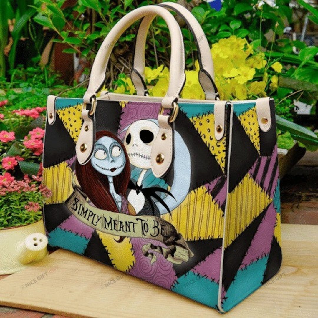 Jack and Sally Nightmare Before Christmas Purse Bag Handbag Etsy