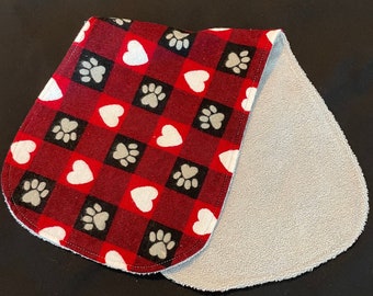 Hand Crafted Burp Cloth